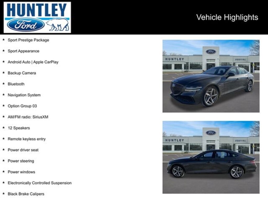 Used 2024 Genesis G80 2.5T Sedan