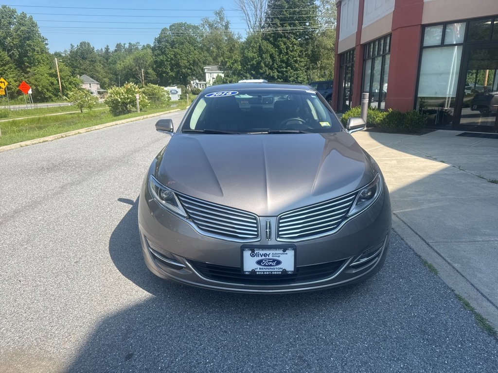 Used 2016 Lincoln MKZ Base with VIN 3LN6L2J93GR611544 for sale in Bennington, VT