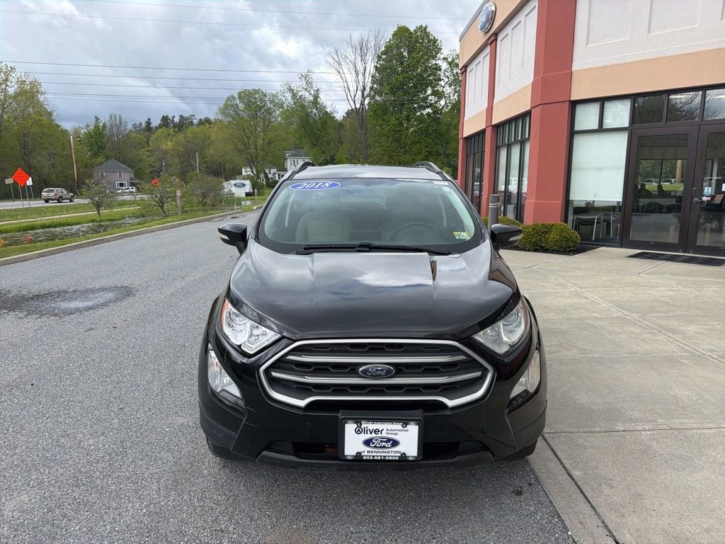 Used 2018 Ford Ecosport SE with VIN MAJ6P1ULXJC219232 for sale in Bennington, VT
