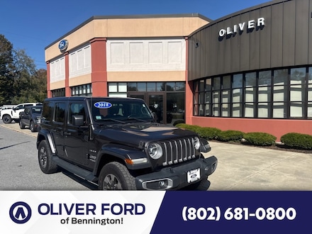 2018 Jeep Wrangler Unlimited Sahara 4x4 SUV
