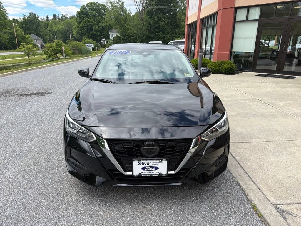 Used 2022 Nissan Sentra S with VIN 3N1AB8BV0NY279293 for sale in Bennington, VT