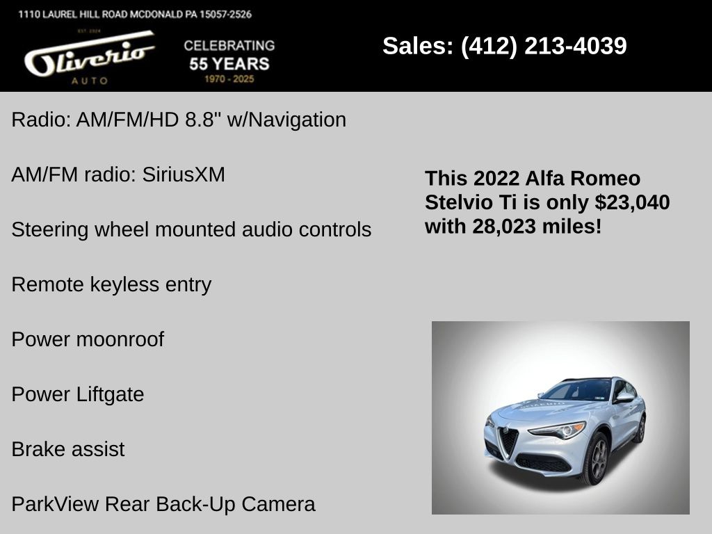 2022 Alfa Romeo Stelvio Ti - Photo 10