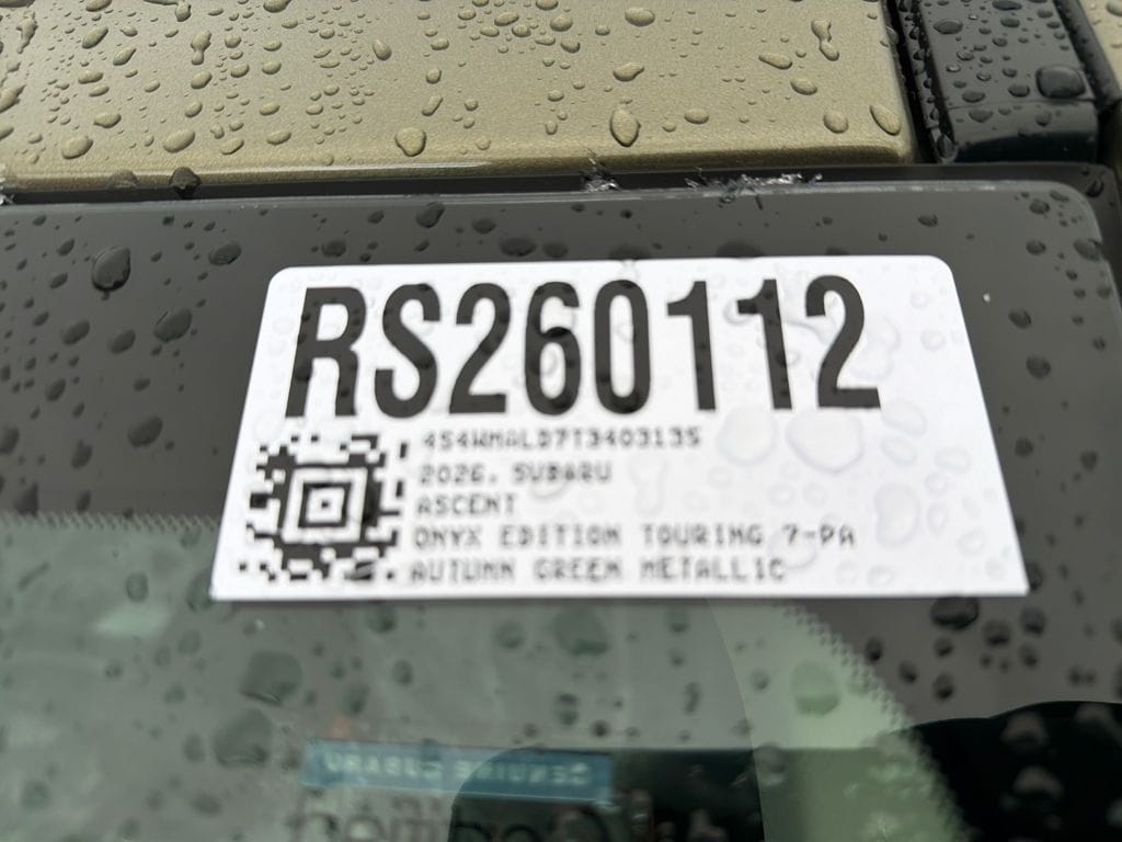 2026 Subaru Ascent Onyx Edition-Touring - Photo 12