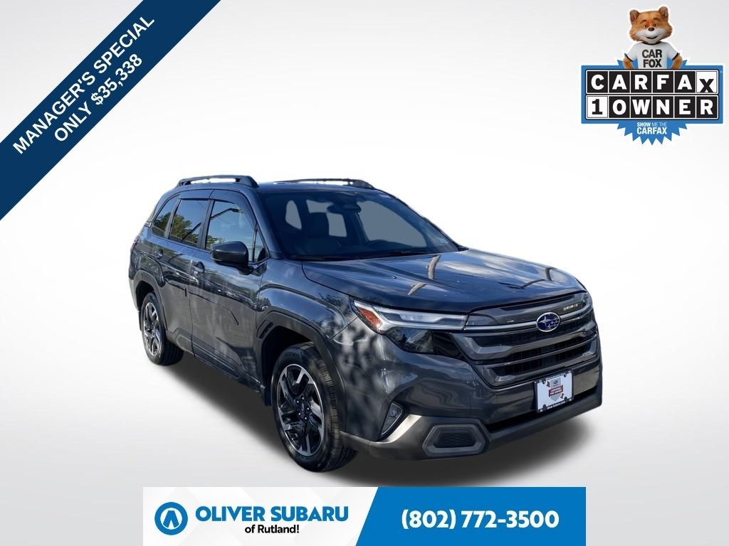 Certified 2025 Subaru Forester Limited SUV