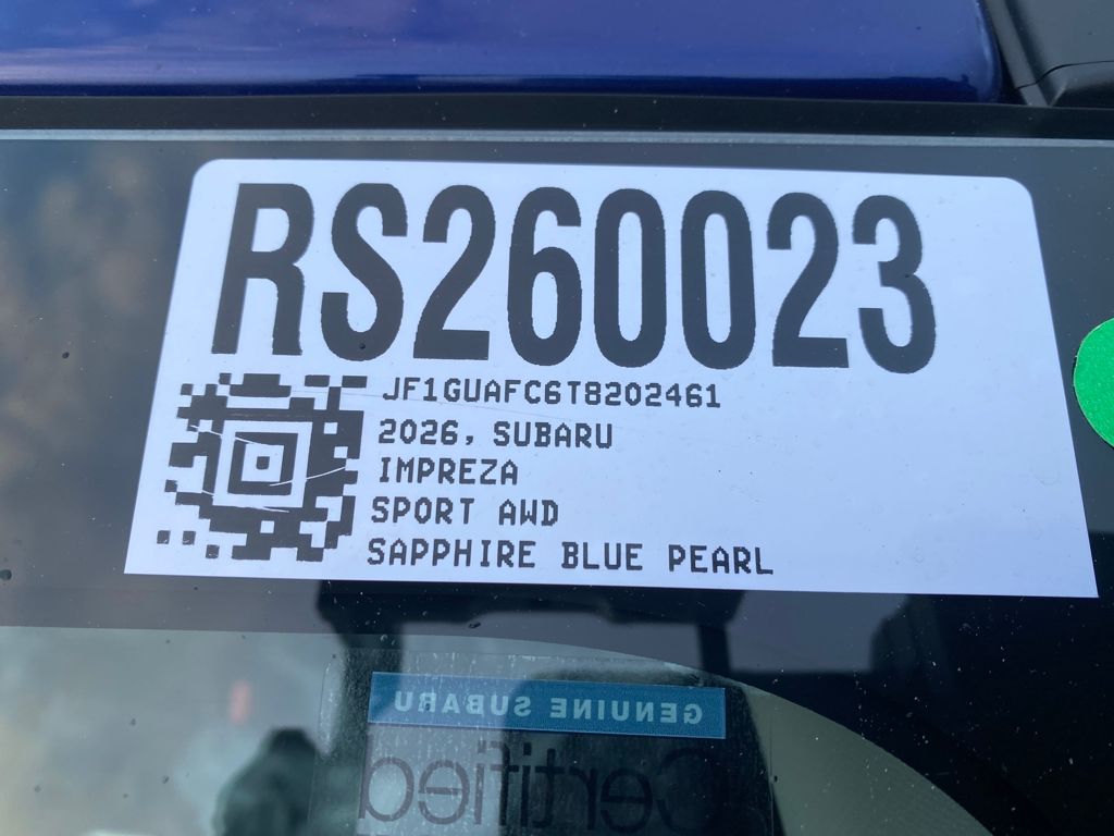 2026 Subaru Impreza Sport - Photo 11