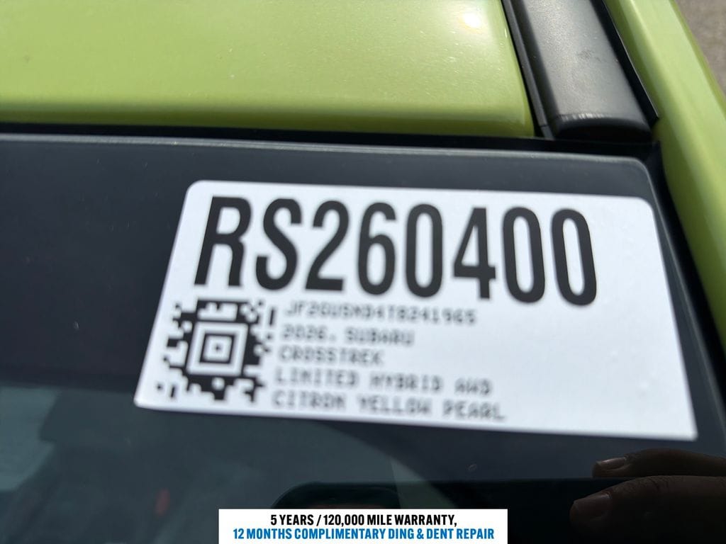 2026 Subaru Crosstrek Limited - Photo 12