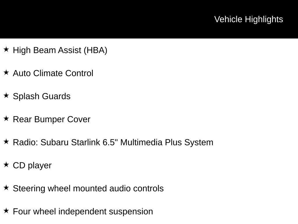 Used 2023 Subaru Forester Base SUV