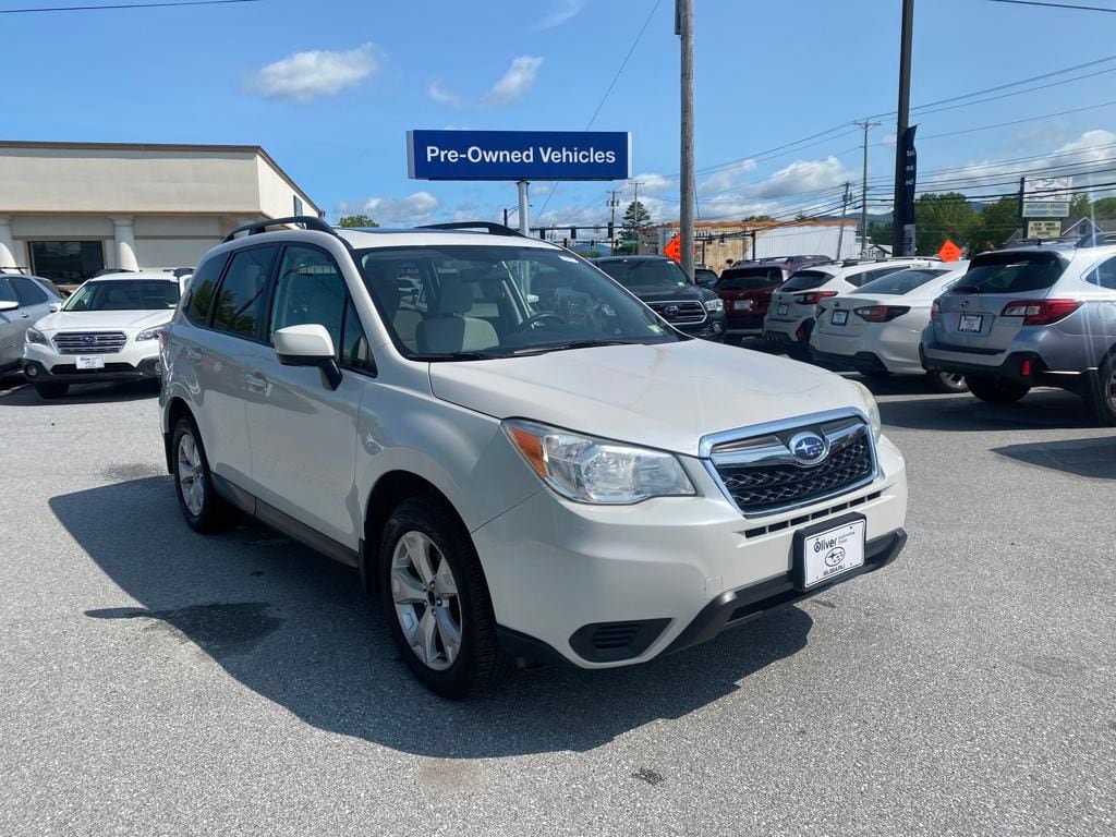 Used 2015 Subaru Forester i Premium with VIN JF2SJADC3FH435137 for sale in Rutland, VT
