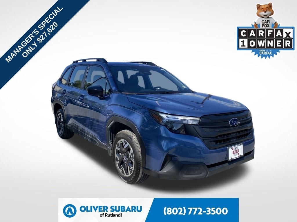 Certified 2025 Subaru Forester Base SUV