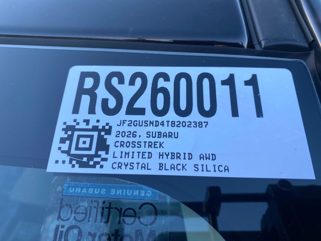2026 Subaru Crosstrek Limited - Photo 11