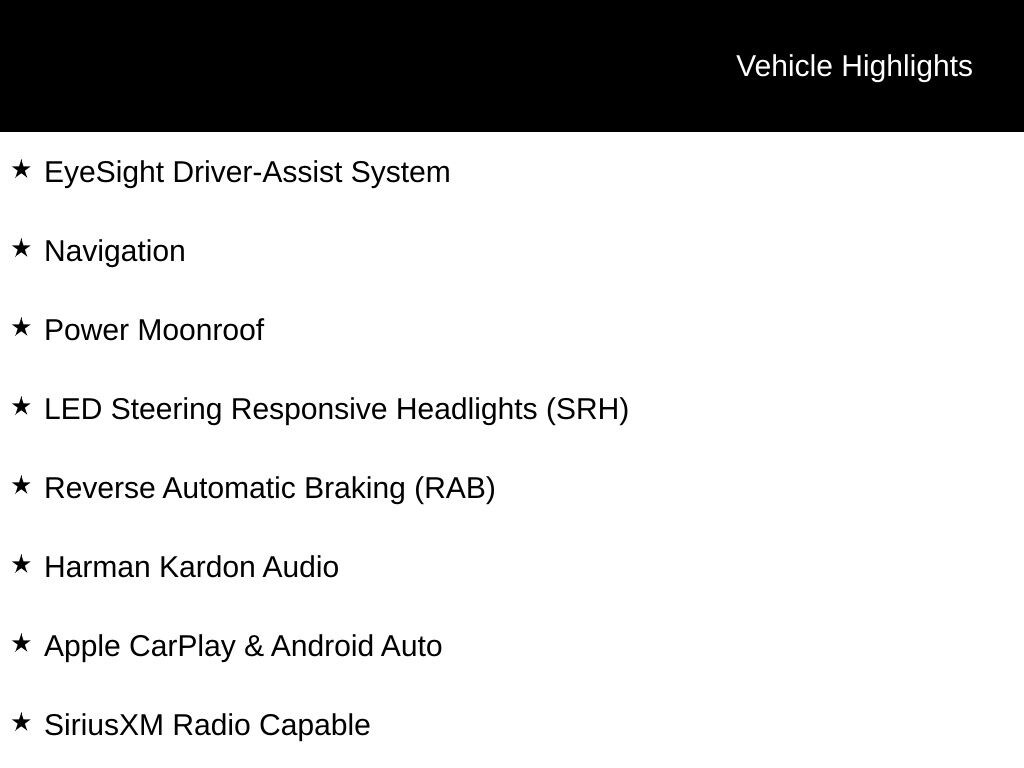 Used 2024 Subaru Legacy Limited Sedan