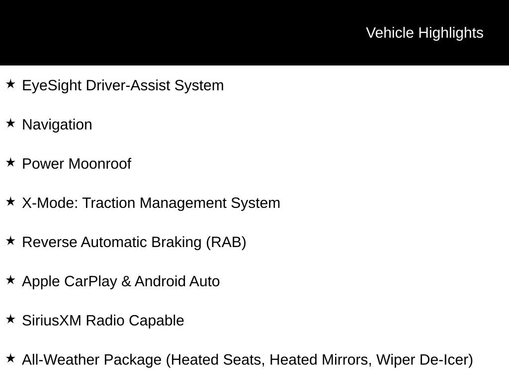 Used 2021 Subaru Outback Onyx Edition XT SUV