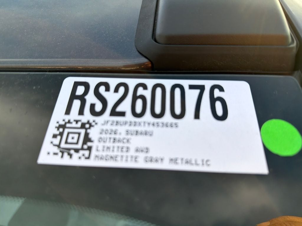 2026 Subaru Outback Limited - Photo 12
