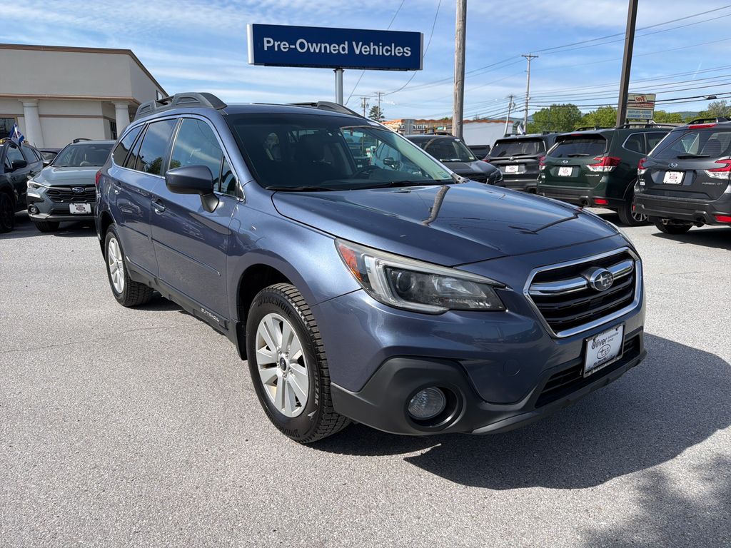 Used 2018 Subaru Outback Premium with VIN 4S4BSACC4J3237200 for sale in Rutland, VT