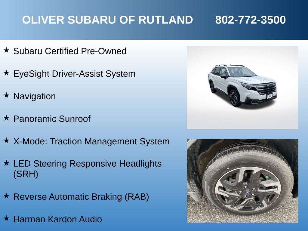 Image of 2025 Subaru Forester Limited SUV