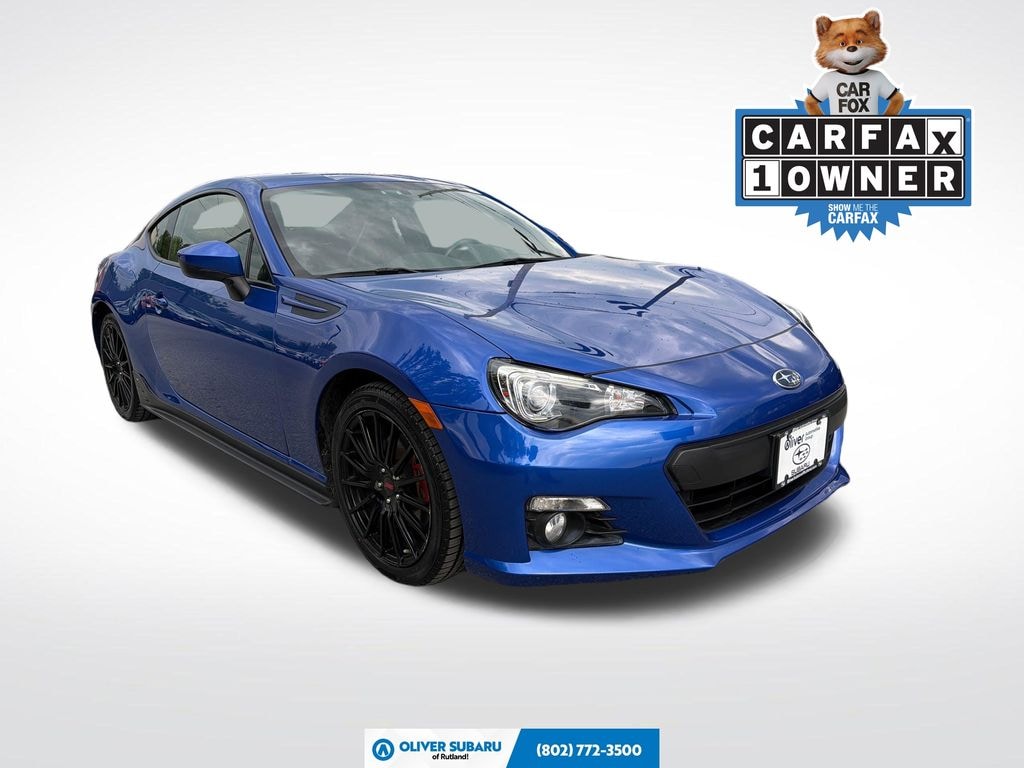 Used 2015 Subaru BRZ Series.Blue Coupe