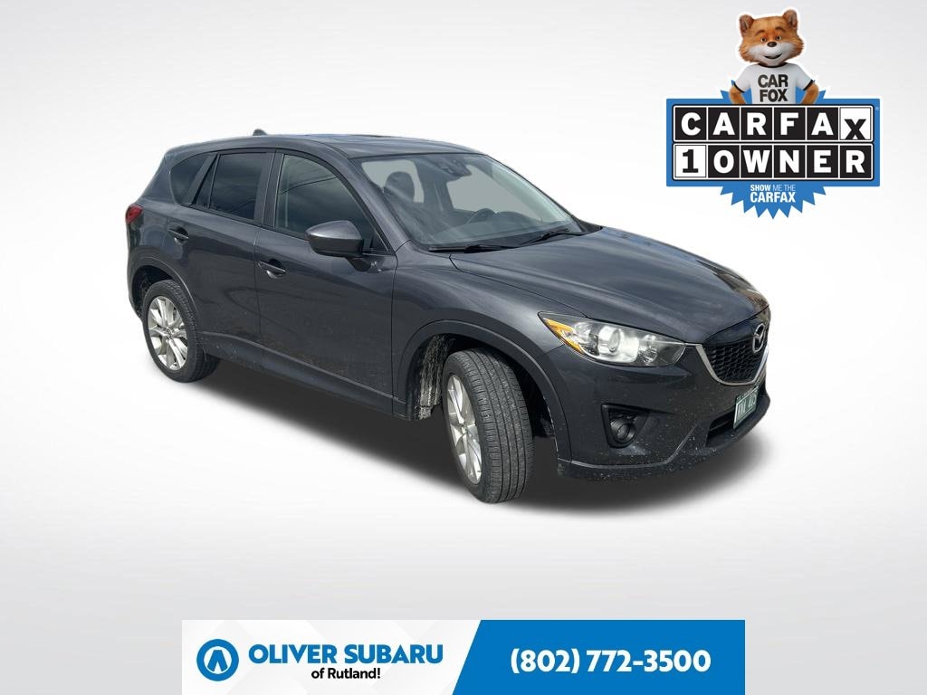 Used 2014 Mazda CX-5 Grand Touring with VIN JM3KE4DY6E0337093 for sale in Rutland, VT