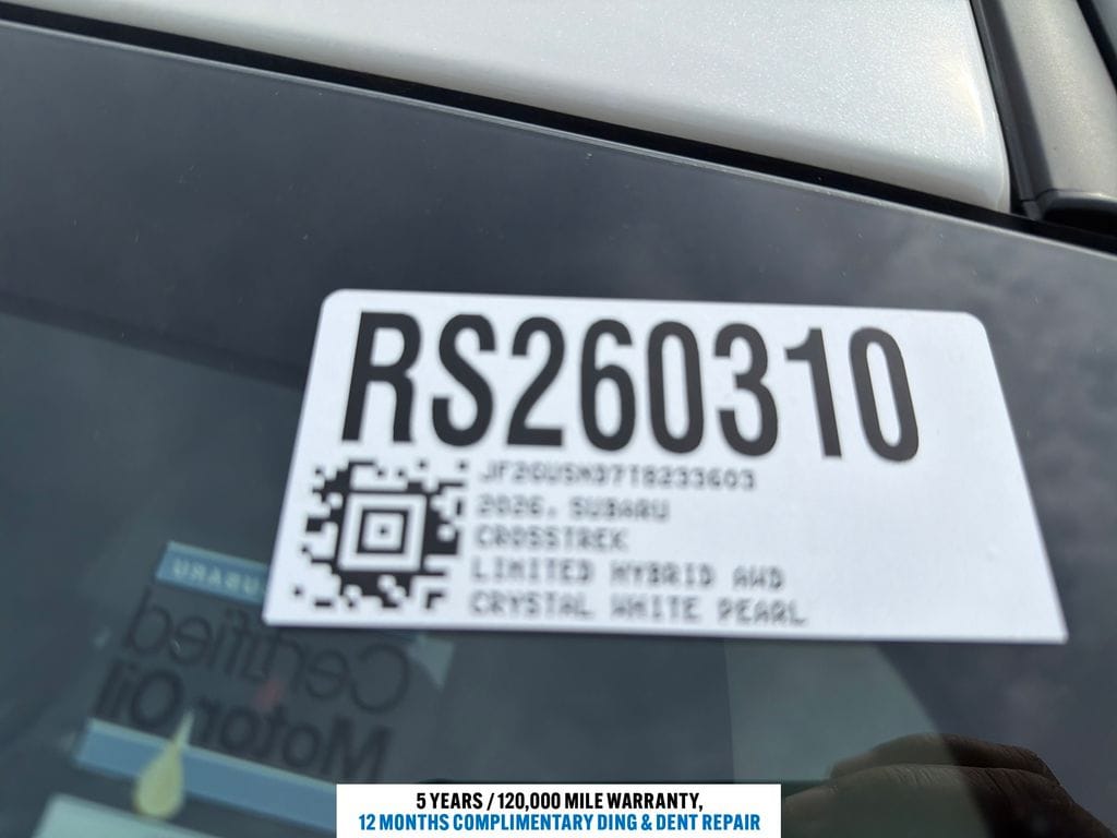 2026 Subaru Crosstrek Limited - Photo 12