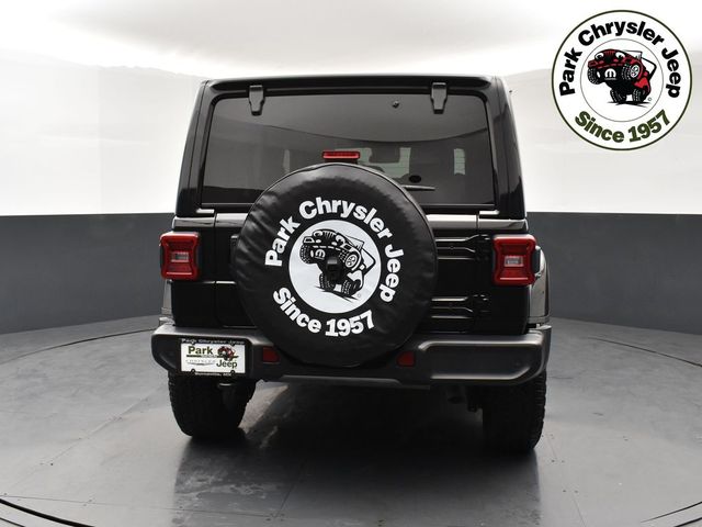 Used 2024 Jeep Wrangler 4-Door Sahara with VIN 1C4PJXEGXRW336422 for sale in Olivia, Minnesota