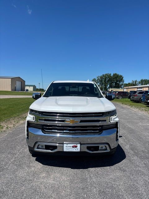 Used 2021 Chevrolet Silverado 1500 LTZ with VIN 1GCUYGED3MZ377731 for sale in Olivia, Minnesota
