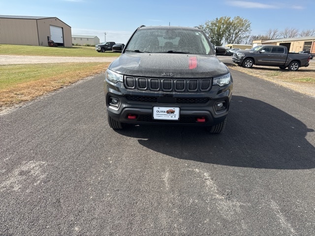 Used 2022 Jeep Compass Trailhawk with VIN 3C4NJDDB2NT204282 for sale in Olivia, Minnesota