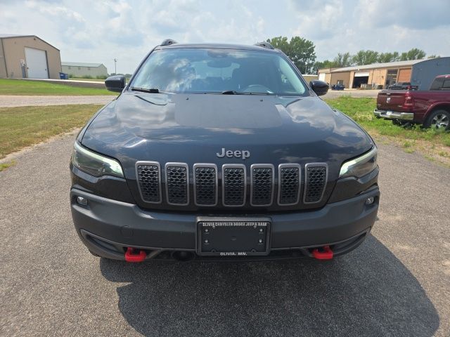 Used 2022 Jeep Cherokee Trailhawk with VIN 1C4PJMBX8ND551886 for sale in Olivia, Minnesota