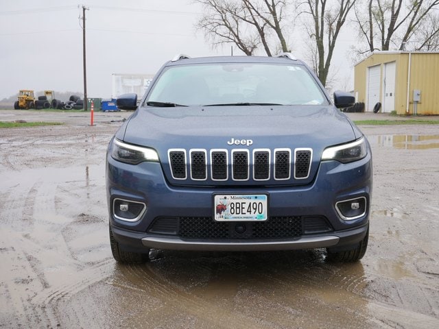 Certified 2021 Jeep Cherokee Limited with VIN 1C4PJMDX7MD153161 for sale in Olivia, Minnesota