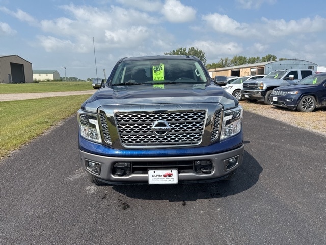 Used 2018 Nissan Titan Platinum Reserve with VIN 1N6AA1E52JN531830 for sale in Olivia, Minnesota