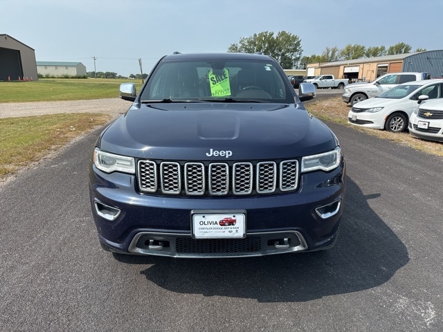 Used 2017 Jeep Grand Cherokee Overland with VIN 1C4RJFCG1HC820307 for sale in Olivia, Minnesota