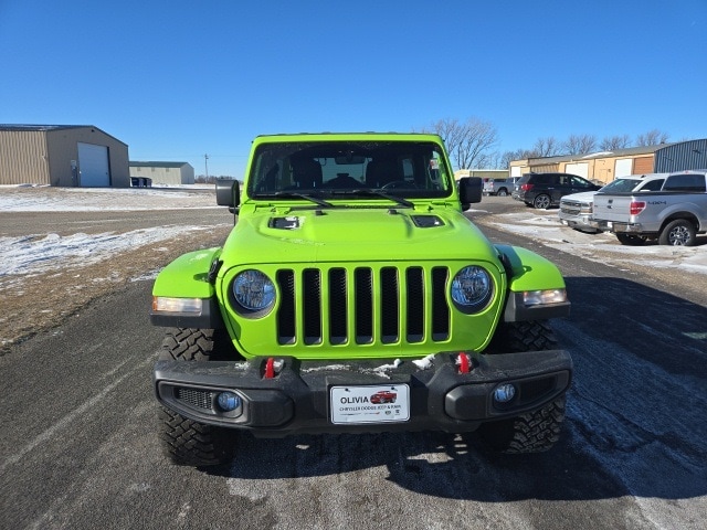 Used 2021 Jeep Wrangler Unlimited Rubicon with VIN 1C4HJXFN7MW801197 for sale in Olivia, Minnesota