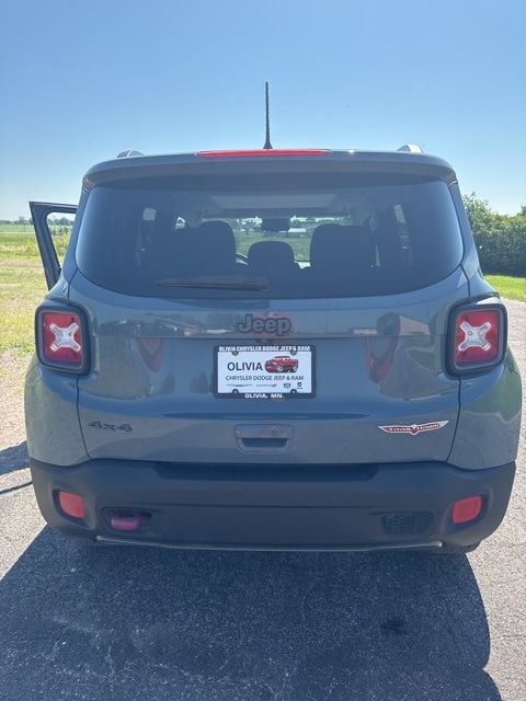 Used 2018 Jeep Renegade Trailhawk with VIN ZACCJBCB2JPG85858 for sale in Olivia, Minnesota