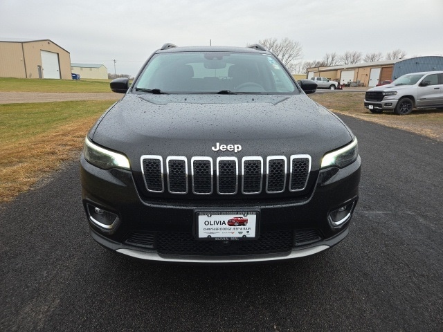 Used 2022 Jeep Cherokee Limited with VIN 1C4PJMDX5ND518499 for sale in Olivia, Minnesota