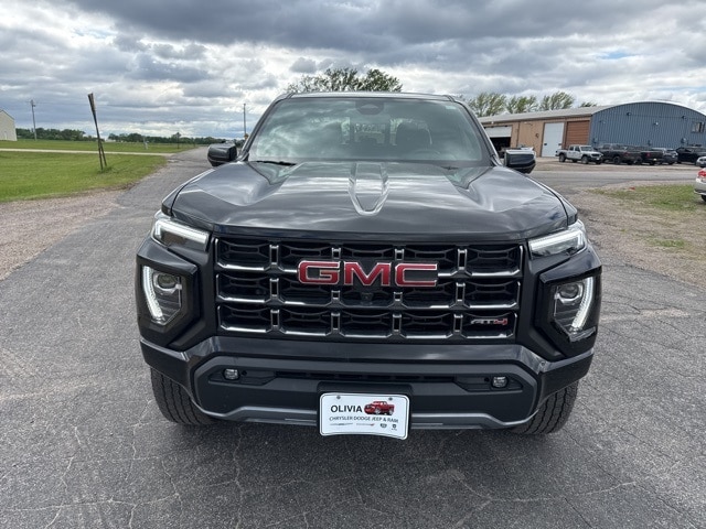 Used 2024 GMC Canyon AT4 with VIN 1GTP6DEK7R1152735 for sale in Olivia, Minnesota