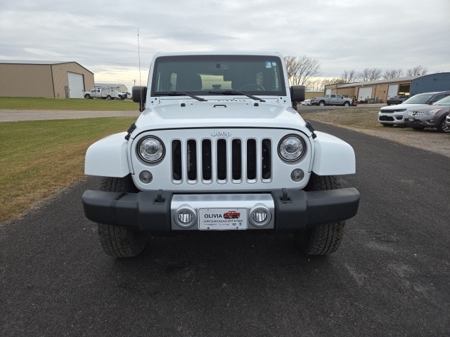 Used 2017 Jeep Wrangler Unlimited Sahara with VIN 1C4BJWEG1HL511662 for sale in Olivia, Minnesota