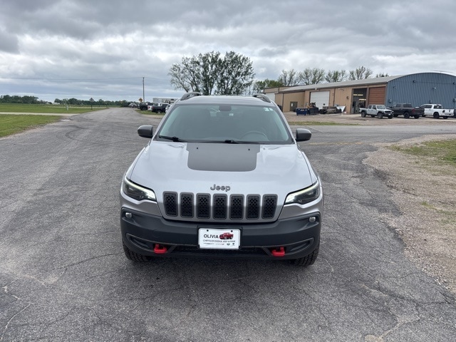Used 2020 Jeep Cherokee Trailhawk with VIN 1C4PJMBX8LD633176 for sale in Olivia, Minnesota