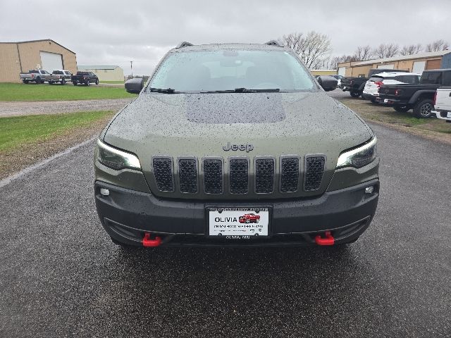 Used 2019 Jeep Cherokee Trailhawk Elite with VIN 1C4PJMBXXKD122695 for sale in Olivia, Minnesota