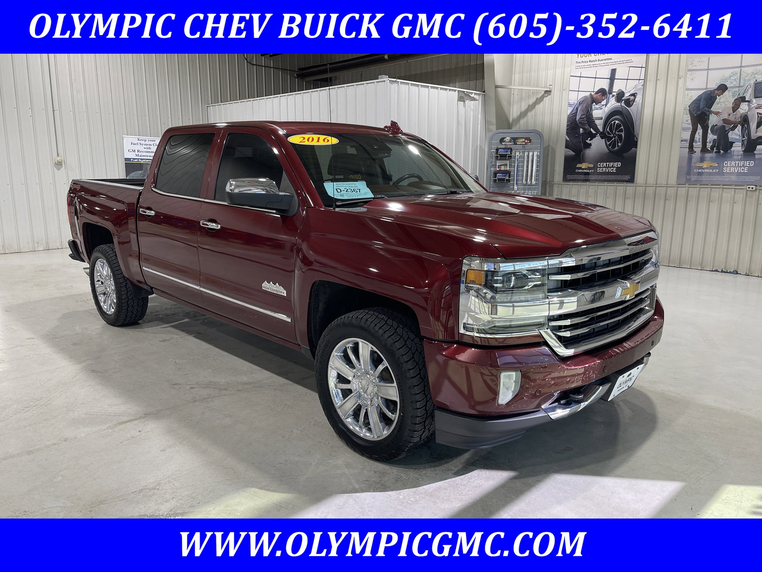 2016 Chevrolet Silverado 1500 High Country