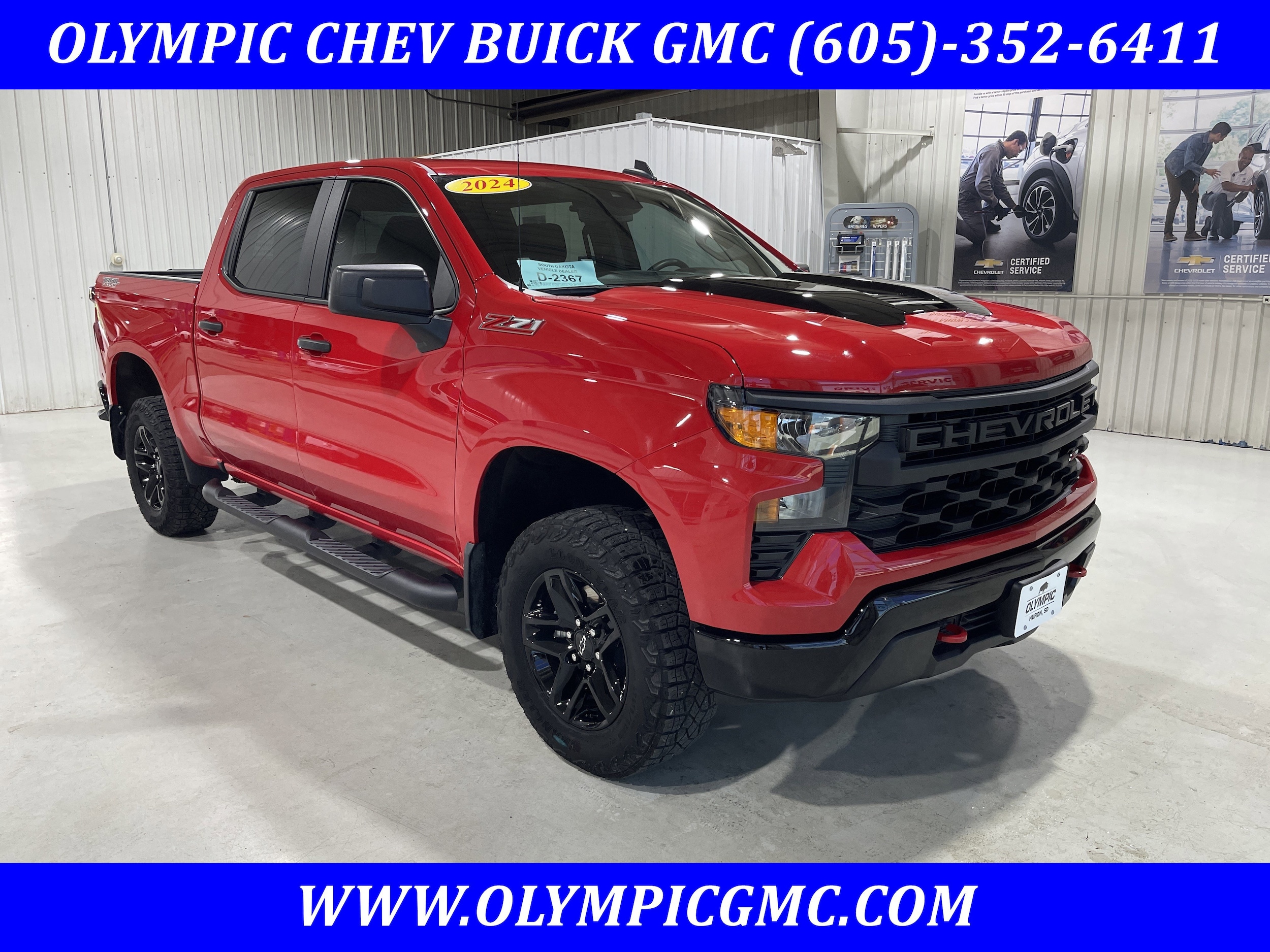 2024 Chevrolet Silverado 1500 Custom Trail Boss 4X4 Crew Cab Short Box's photo