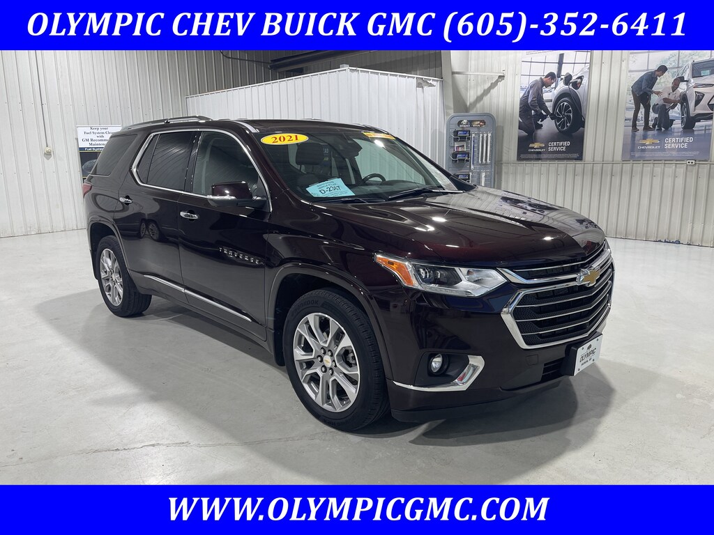 Used 2021 Chevrolet Traverse Premier SUV