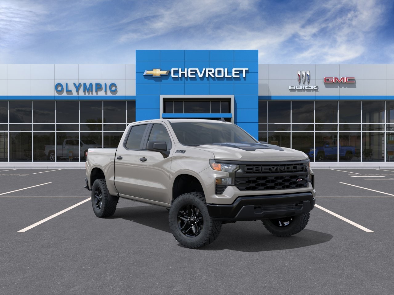2026 Chevrolet Silverado 1500 Custom Trail Boss 4X4 Crew Cab Short Box's photo