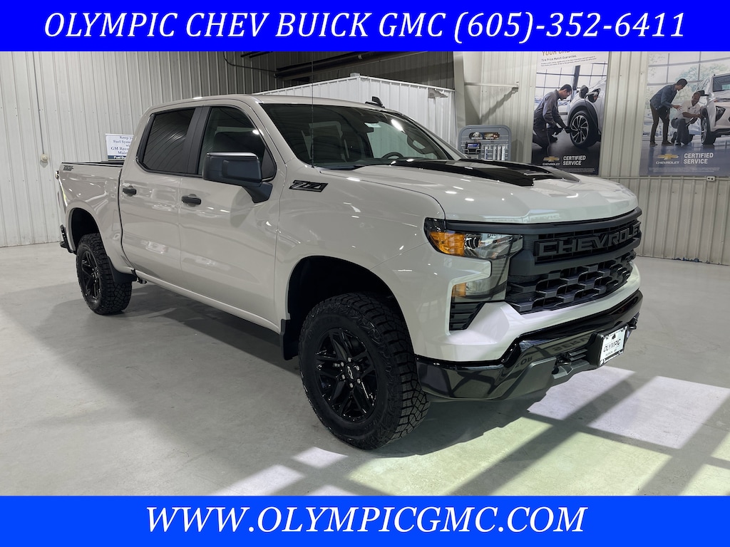 New 2026 Chevrolet Silverado 1500 Custom Trail Boss Truck