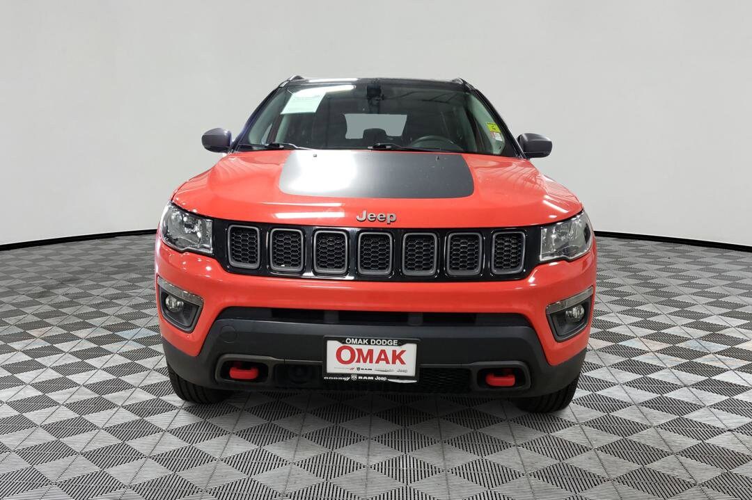 Used 2021 Jeep Compass Trailhawk with VIN 3C4NJDDBXMT520172 for sale in Omak, WA