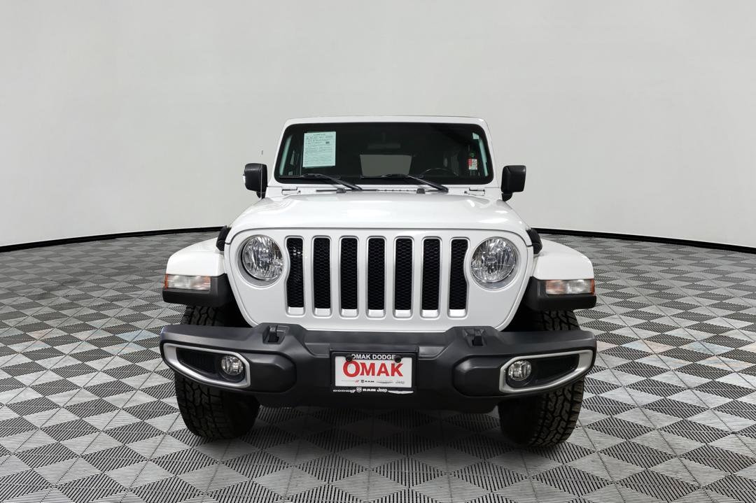 Used 2021 Jeep Wrangler Unlimited Sahara with VIN 1C4HJXENXMW544828 for sale in Omak, WA