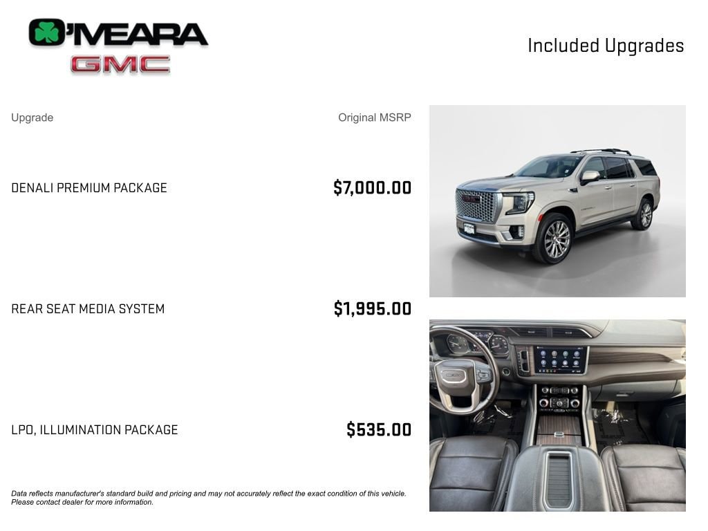 Used 2021 GMC Yukon XL Denali SUV