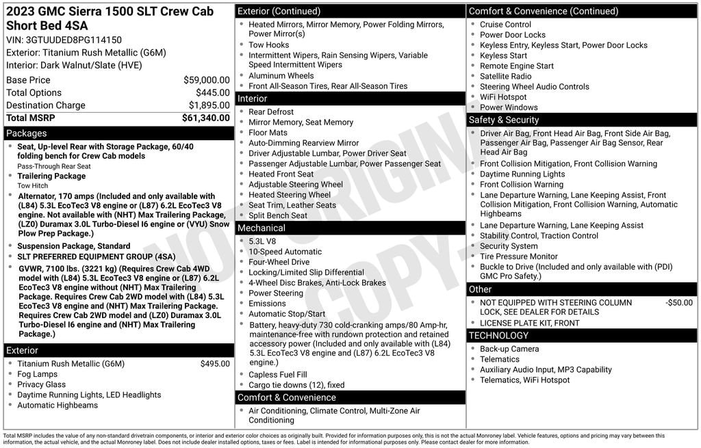 2023 GMC Sierra 1500 SLT - Photo 33