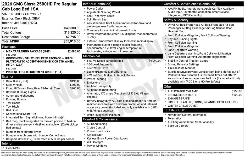 2026 GMC Sierra 2500HD Pro - Photo 26
