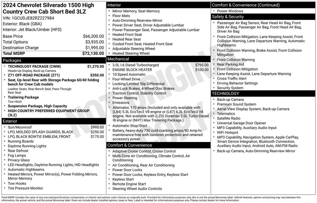 2024 Chevrolet Silverado 1500 High Country - Photo 35