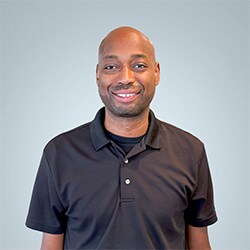 Staff member Jermaine Perry from 9bb3de56d650