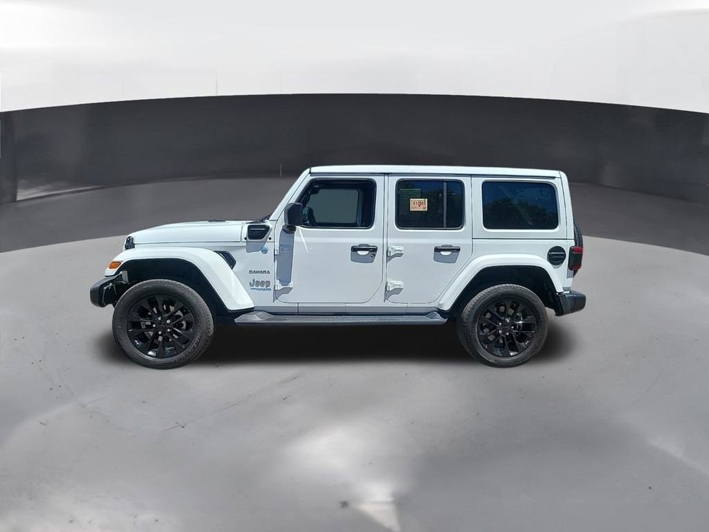 Used 2021 Jeep Wrangler Unlimited Sahara 4XE with VIN 1C4JJXP64MW854321 for sale in Thornton, CO