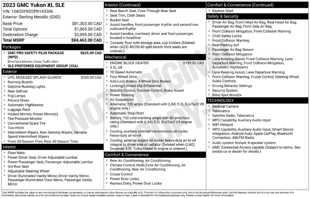 2023 GMC Yukon XL SLE - Photo 25